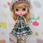＊レトロワンピース＊８点セット＊ blythe outfit＊ブライス ＊