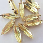 《14コ入り》A級・4×15mm イエロー リーフ 