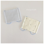 おしゃれなキッズマスク・2枚セット［ストライプ×星くず］