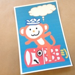 ４枚セットPOSTカード『こいのぼり☆ウキウッキー♪』
