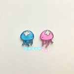 ミズクラゲちゃんピアス