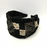  LINTON TWEED♡いつでも誰でも大好きなBLACK♡カチューシャ♡幅広