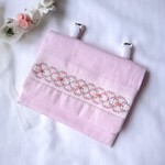スモッキング刺繍 移動ポケット