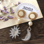 【mamihoihoi様専用】vintage・太陽と月のイヤリング｛RPG-774er｝