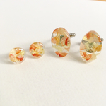 【再販】ペア割♡カフス&ピアス／イヤリング✽オレンジ系