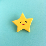 星のブローチ
