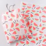 【WRAPPING PAPER】スイカ（4枚入り/ラッピングペーパー）