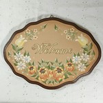 ＊トールペイント＊welcomeプレート＊