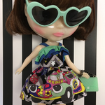 ドライブワンピース♡Green/Blueフリル
