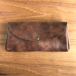 じゃばらの革財布(長財布)
