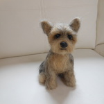 羊毛フェルト＊ヨークシャテリアの仔犬１７号