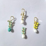 まるでﾋﾟｱｽｼﾘｰｽﾞ 💞 Happiness White  💞   挟むだけの ストレス フリーイヤリング✨