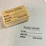 【予約販売】Today's MUSIC／とまたろはんこ