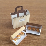 ミニチュア　シュークリーム