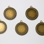 網目模様のミール皿/金古美/５個/