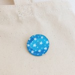 「うちゅう」ツヤツヤプックリミニブローチ