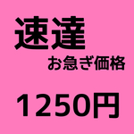速達 お急ぎ価格