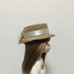 カンカン帽 036×オフホワイト
