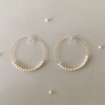 華奢ノンホールフープピアス✨