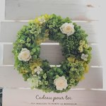 〜あじさいのグリーンリース〜