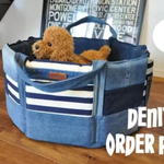 【受注製作】『DENITO』トートバック型ベッド Mサイズ