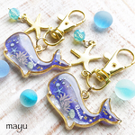 クジラのキーホルダー