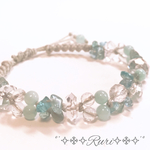 再販＊5༅೫ミントの香りに包まれて೫༅ 天然石 パワーストーン ブレスレット