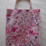 マチ付きバッグ*リバティ*Irma*ピンク*33×30×5
