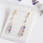 flower  ロングステックピアス/イヤリング