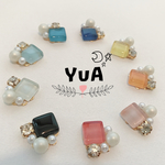 カラー豊富なキレイ目ピアス/イヤリング