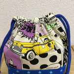 お弁当袋 クマパープル