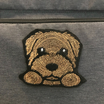 ノーフォークテリアの刺繍ワッペン
