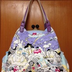 メルヘン☆がま口バッグ（L）