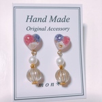 再入荷♡かすみ草ピアス♡アンティークピアス✳︎