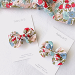 6/23(土)22:00〜販売START＊ LIBERTY Poppy＆Daisy＊  funwari mini ribbon clip  <baby&kids>　※ヘアゴムに変更可能