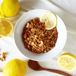 自然農レモンはちみつグラノーラ☆玄米グラノーラ200g☆