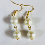 ＊ゆらゆら＊コットンパールピアス