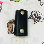 ヌメロ（牛革）レザーのバッグの持ち手カバー、ハンドルカバー、トートバッグやエコバッグに。本革、星の刻印