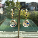 ハーバリウム花火ピアス/イヤリング