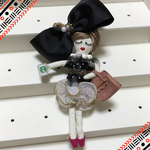 ルルべちゃんのバッグチャーム