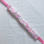 長め　水筒　紐カバー　リバティ　ベッツィ　ピンク