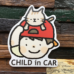 CHILD in CARマグネットステッカー