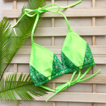 世界で一つだけのGREEN BIKINI×GLITTER□TOPS