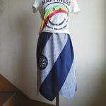 SALE★風車みたいなスカート★浴衣リメイク★フリーサイズ