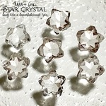 【約0.5〜1ct！ホールあり宝石✧】スタークリスタル・AAAA＋ランク✧【不純物＆クラックなし!!】縦横約６mm【１石】セット【ブラジル産】