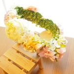 ふんわり花冠　