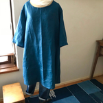 リネン100%チュニック
