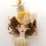 doll charm  ミモザカラーのレディ
