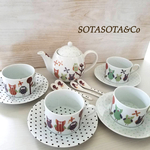 Donald様☆order専用ページ  C&S4客+ティーポットset フクロウ柄♡