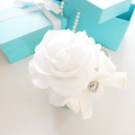 Design Flower  “Petit Tiffany flower” ティファニーブルーの上品アレンジ